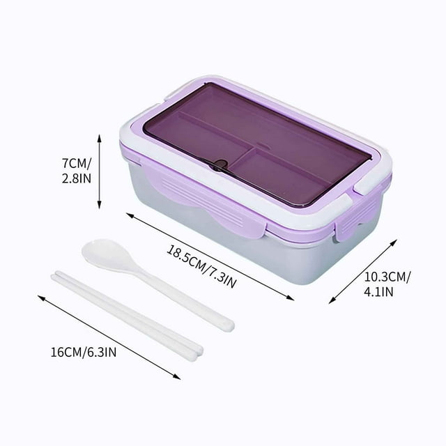 SOWNBV Bento Food Container for Kids Women Sub Student Lunch Box ...