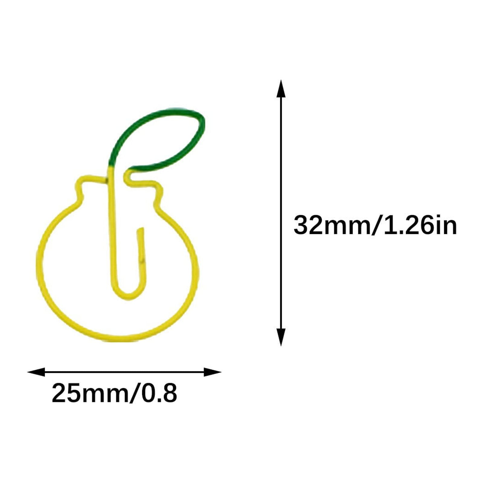 SOWNBV Office & Stationery Cute Color Paper Clip-Paperclip Bookmarks 10 ...