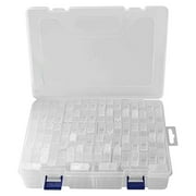 SOWNBV Storage Trunks & Bag 84 gr id bead storage box tool box transparent diamond box White One Size