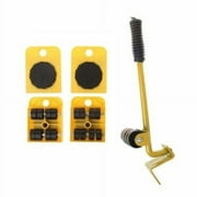 SOWNBV Toolsandhome Improvement 5 In 1 Moving Heavy Handling Tool Furniture Convenient Tool Yellow One Size