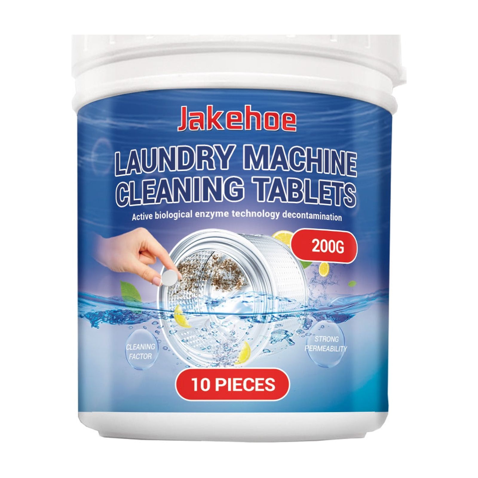 SOWNBV Washing Machine Cleaning Tablet Automatic Boiler And Drum Type Deodorizing And Descaling