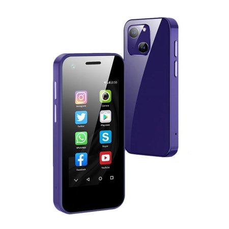 SOYES XS13 Pro Mini Smartphone 2.5'' Display Android 1GB RAM 8GB ROM Quad Core Google Play 3G WCDMA Small Phone