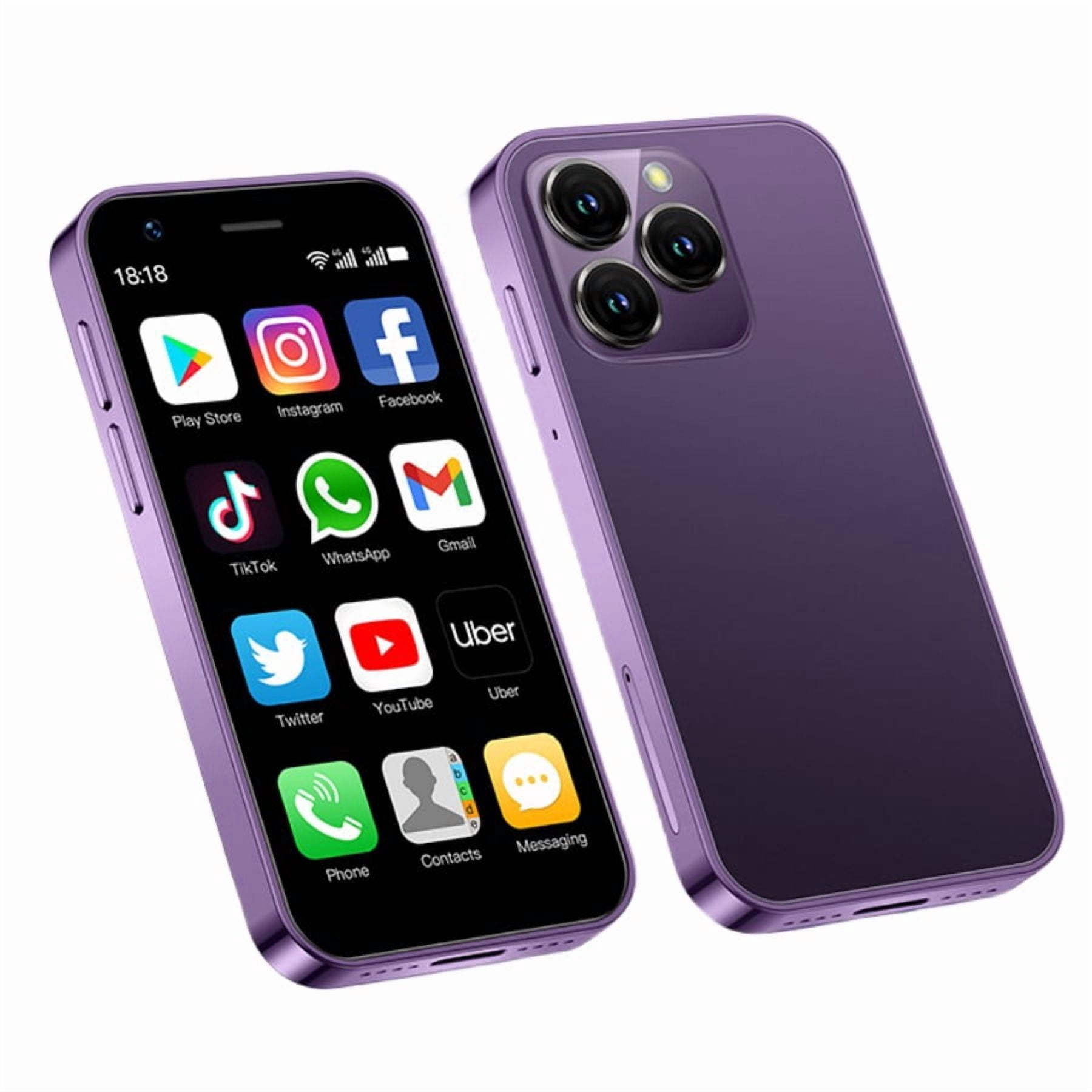 SOYES XS16 Mini 3.0" Smart Phone 4G LTE 3GB RAM 64GB ROM Android 10.0 Quad Core 2000mAh Type C Dual SIM Standby Small Phone