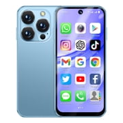 SOYES XS19 Pro Mini Smartphone 3.88" Screen Android 12.0 3GB RAM 32GB ROM 1950mAh Face Unlock 4G Small Phone Blue