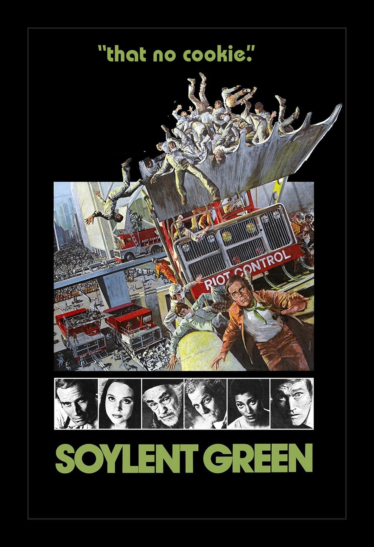 Poster Soylent Green - Passos No Escuro