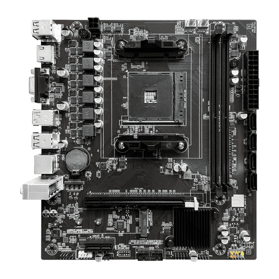 SOYO B450 AMD AM4 ATX Gaming Motherboard Supports Ryzen 3/4/5 Gen HDMI and USB 3.0 Realtek HD Audio