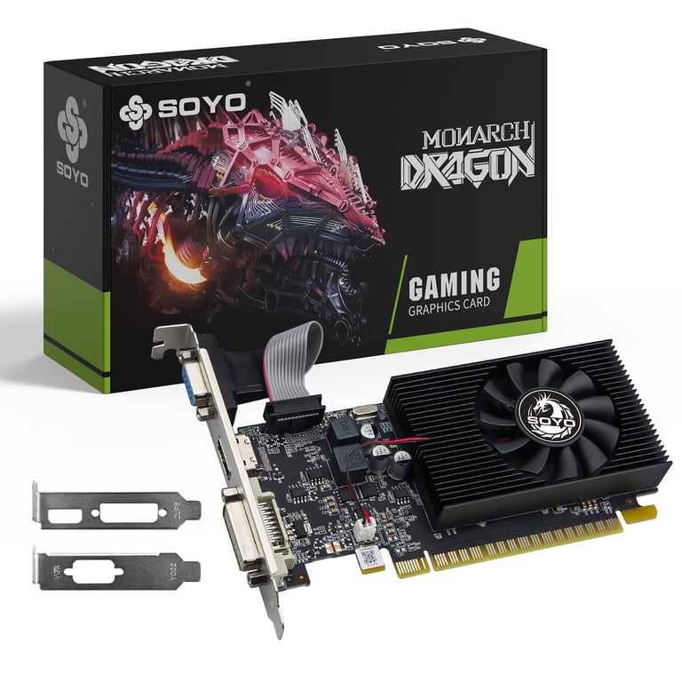 SOYO GT740 4GB DDR3 128 Bit Low Profile Graphics Card,Socket with