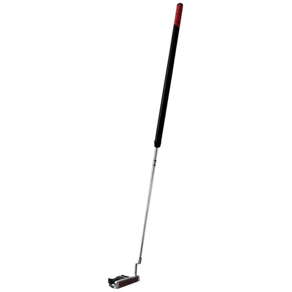 SP-009 Stainless Belly Putter with Soft PU Grip and Headcover (Right Hand, 42 Inch),Black/Red