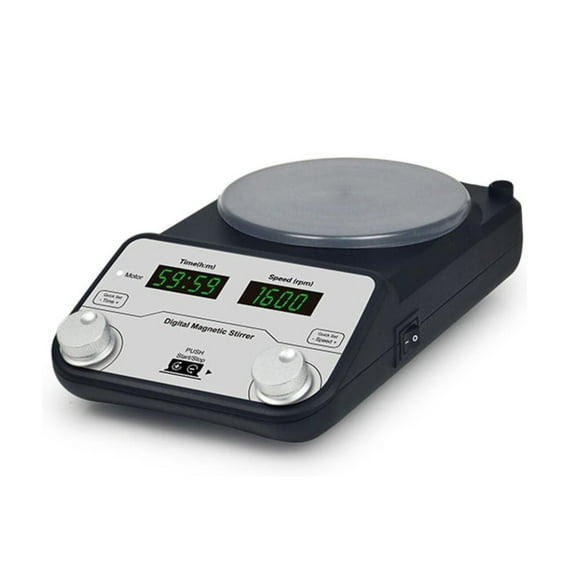 SP-16 Lab Digital Magnetic Stirrer 1600rpm For 50ml To 20L Flask Lab Digital Magnetic Stirrer, Laboratory Thermostatic Devices ,Easy to Use