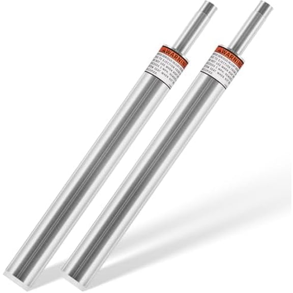 SP-2134 2 Packs Lock-Pin 3/4" Boat Seat Post - 13" Tall Aluminum Non-Threaded Pin Post 1.5" Diameter for Fishing Pontoon Cruising Boats, Come with 2 Packs$$Watercraft