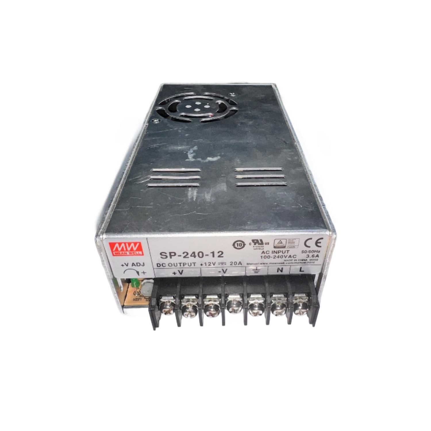 SP-240-12 Power Supply Enclosed AC DC Converters 1 Output 12V 88 ~ 264 ...