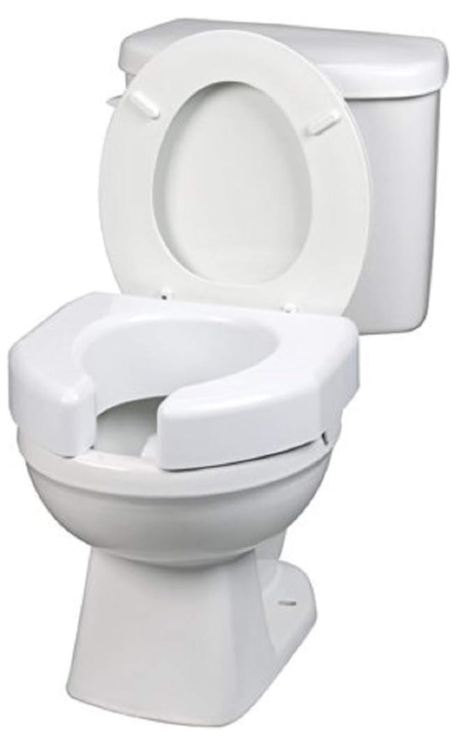 SP 3 Inch Extender Booster Elevated Raised Toilet Seat Risers for