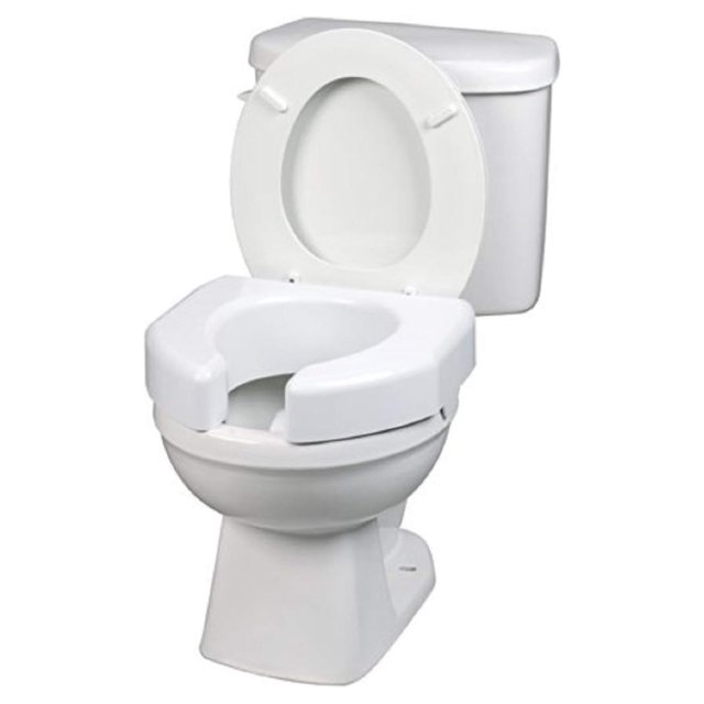 SP 3 Inch Extender Booster Elevated Raised Toilet Seat Risers for
