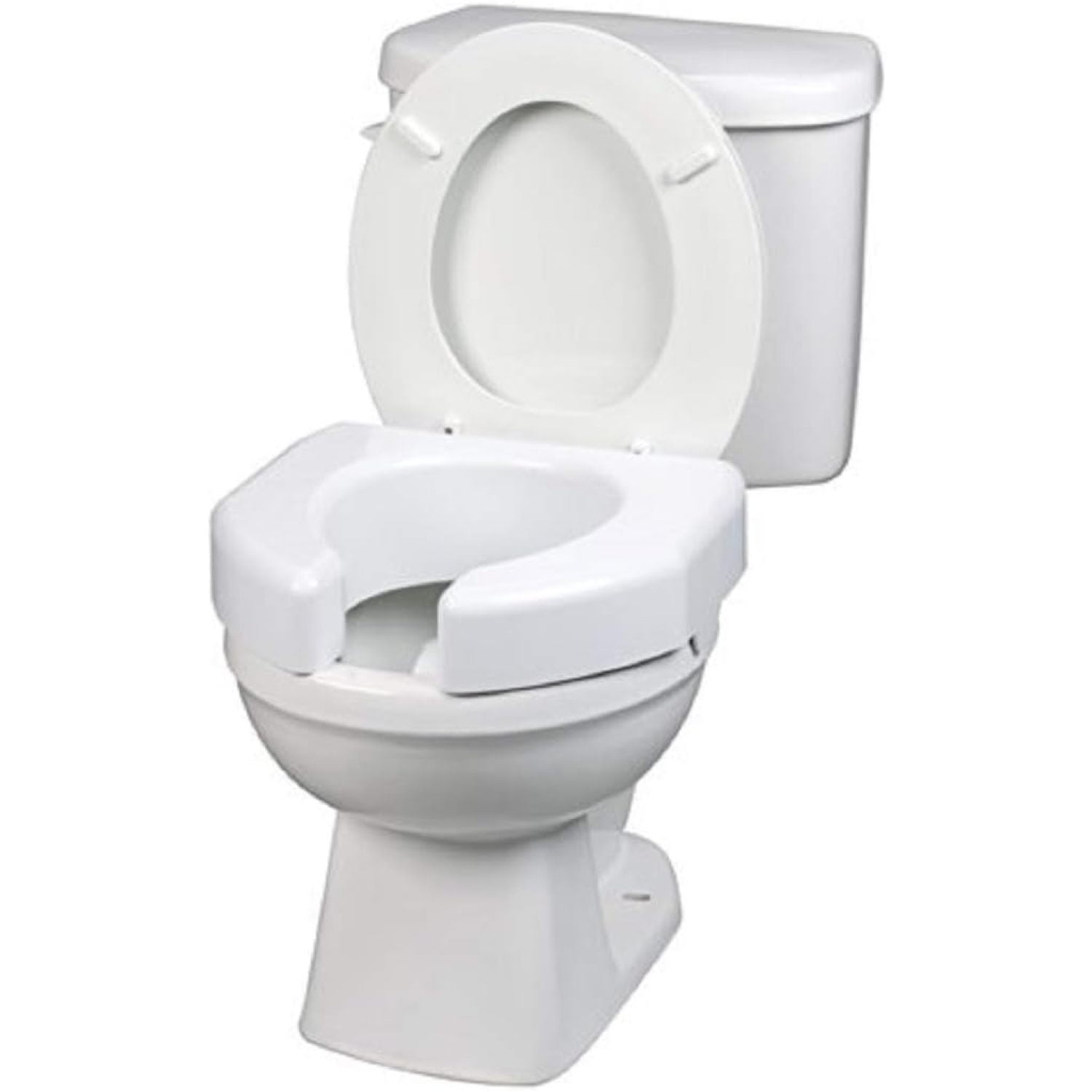 SP 3 Inch Extender Booster Elevated Raised Toilet Seat Risers for ...