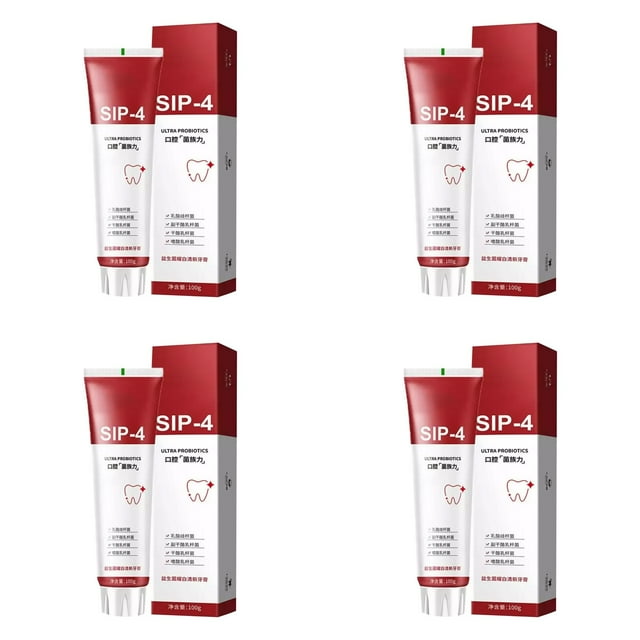 SP 4 Probiotic Toothpaste Tooth Stain Removal Stains Breath Freshening