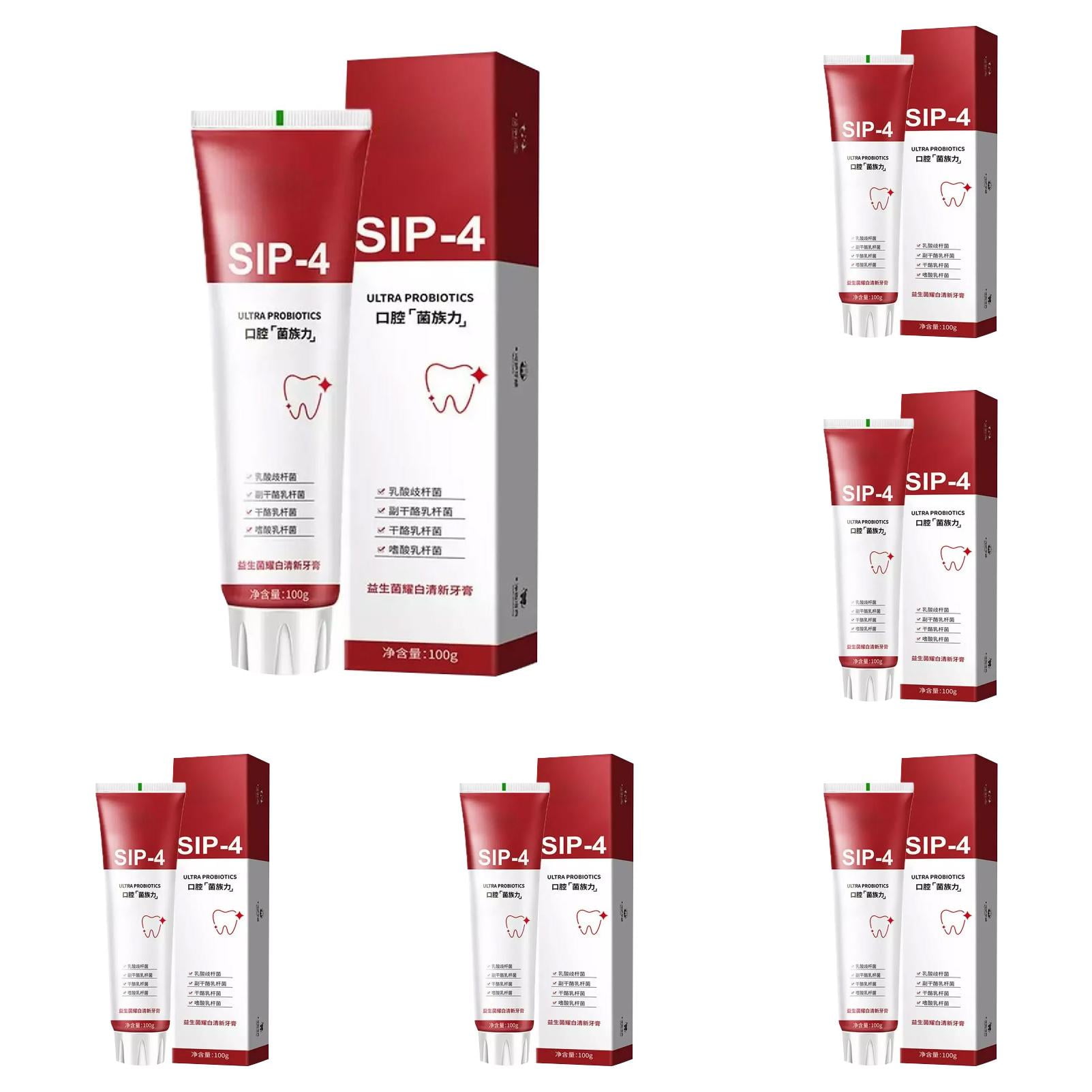 SP 4 Probiotic Toothpaste Tooth Stain Removal Stains Breath Freshening