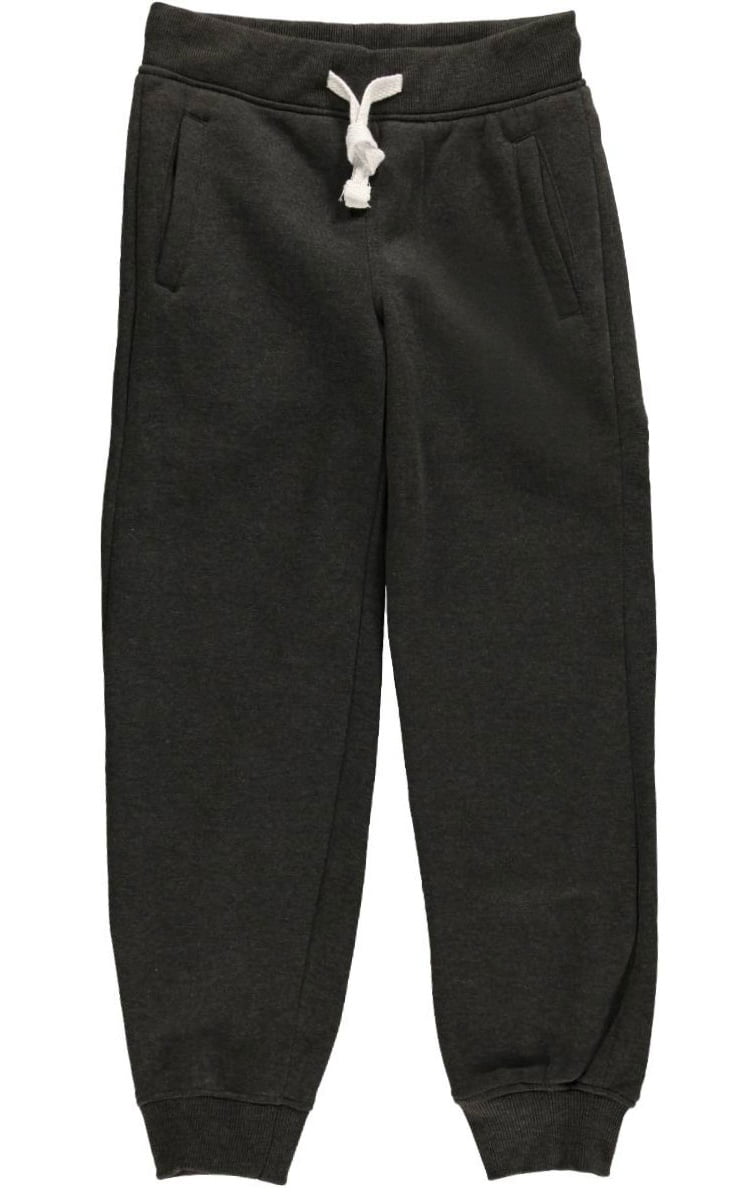 SP Active Big Boys Jogger Sweatpants Sizes 8 20 charcoal gray 14 16