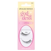 Salon Perfect Goddess Persona Natural Fake Lashes False Eyelashes, 658, 1 Pair