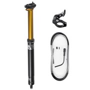 WAFFSON WFS Orvane 34.9x442mm Internal Dropper Seatpost w/ Remote Lever, Factory Gold, SP06JD34.9X442GLD