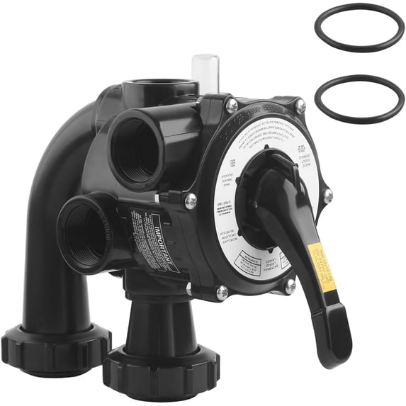 SP0710XR50 Backwash Valve Coupling,6 Position Multiport Control Valve Compatible with Hayward Pro-Series Vari-Flo