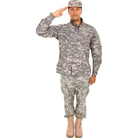 SP12506 Camo Military Man Salute Cardboard Cutout Standee Standup
