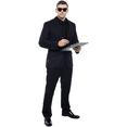 thumbnail image 1 of SP12547 Club Bouncer Clipboard Party Prop Cardboard Cutout Standee Standup, 1 of 1