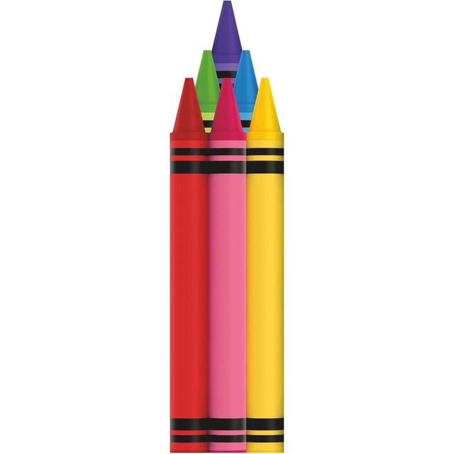 SP12549 Crayons for Coloring 80in Prop Art Drawing Cardboard Cutout