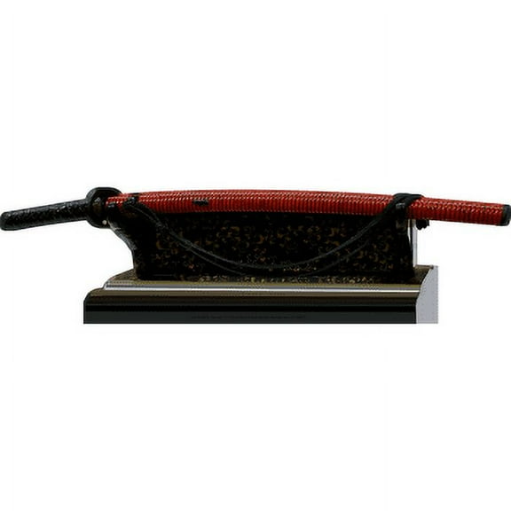 SP12702 Red Katana Japanese Ninja Sword Magoroku Kanemoto Display Prop Cardboard Cutout Standup Standee