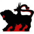 thumbnail image 1 of SP12732 Chimera Lion Goat Snake Mythical Creature Monster Silhouette Cardboard Cutout Standup Standee, 1 of 1