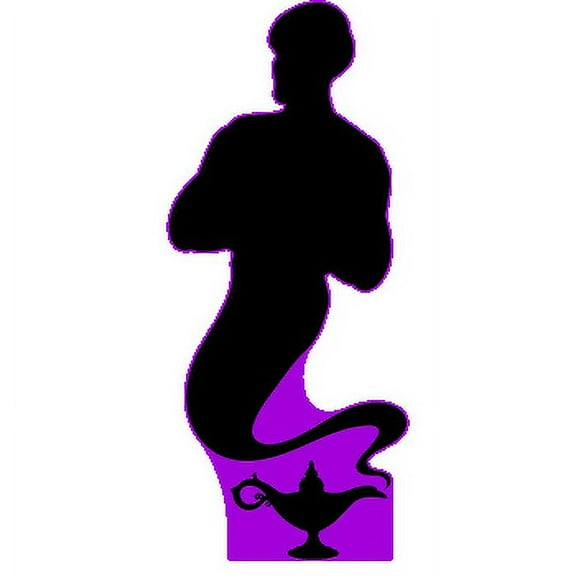 SP12755 Genie from Lamp Jinn Ghost Spirit Cardboard Cutout Standup Standee