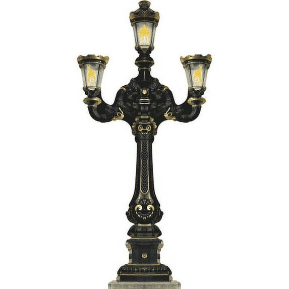 SP12847 Old English Candelabra Candelabre Lantern Street Light Cardboard Cutout Standee Standup