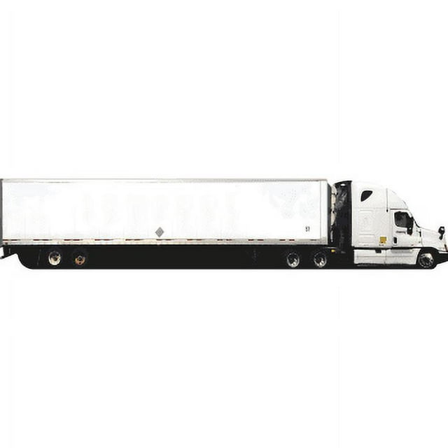 SP12880 18 Wheeler Tractor Trailer Delivery Truck Long Side Cardboard