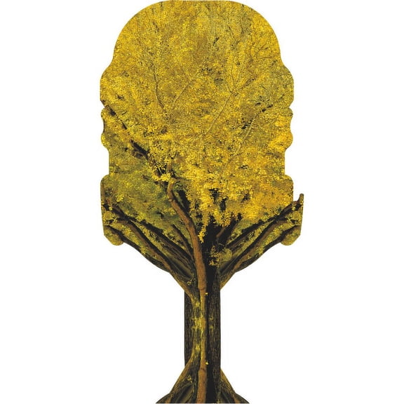 SP12914 90in Tall Giant Golden Ginkgo Tree Tokyo Japan Cardboard Cutout Standee Standup