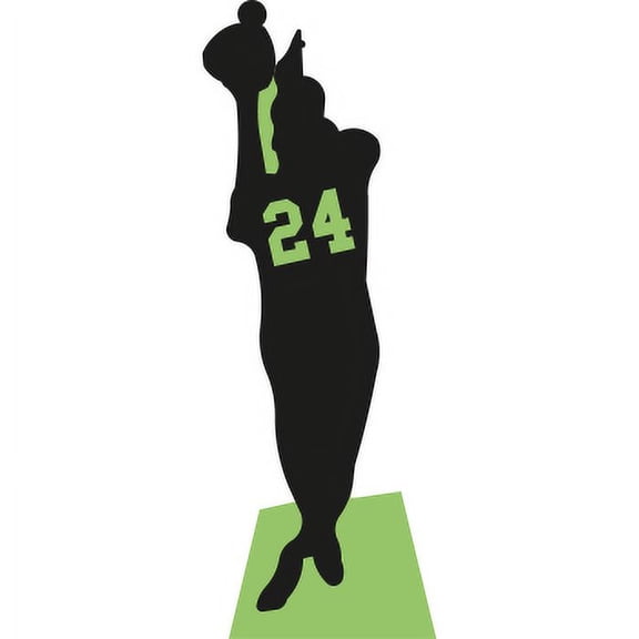 SP13057 Out Field Over Shoulder The Catch May Be Greatest Baseball History Silhouette Cardboard Cutout Standee Standup