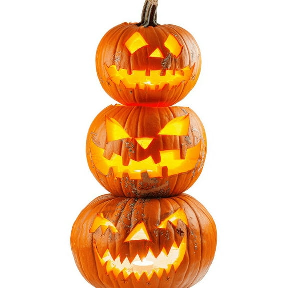 SP13122 Halloween Jack O Lantern Pumpkin Stack Cardboard Cutout Standee Standup
