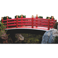 thumbnail image 1 of SP13314 Red Japanese Garden Bridge Over Pond Cardboard Cutout Standee Standup, 1 of 1