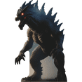thumbnail image 1 of SP13349 Kaiju Kong Zilla Giant Monster Tokyo Destroyer Cardboard Cutout Standee Standup, 1 of 1