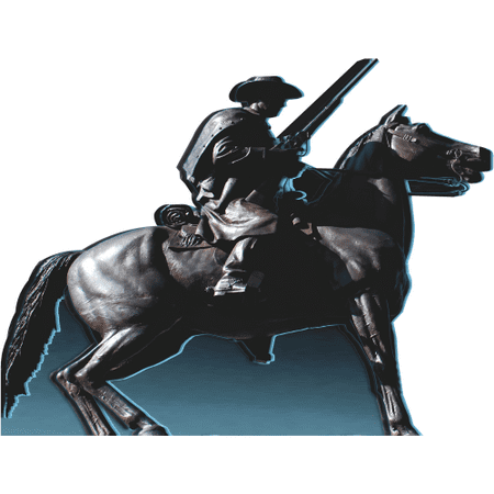 SP13430 Texas Ranger State Capitol Building Statue Cowboy Horse Cardboard Cutout Standee Standup