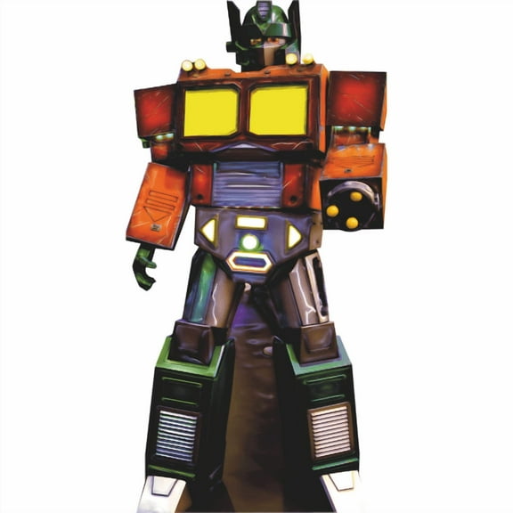 SP13529 Optical Prime Transforming Giant Japanese Disguise Robot Mech Cardboard Cutout Standee Standup