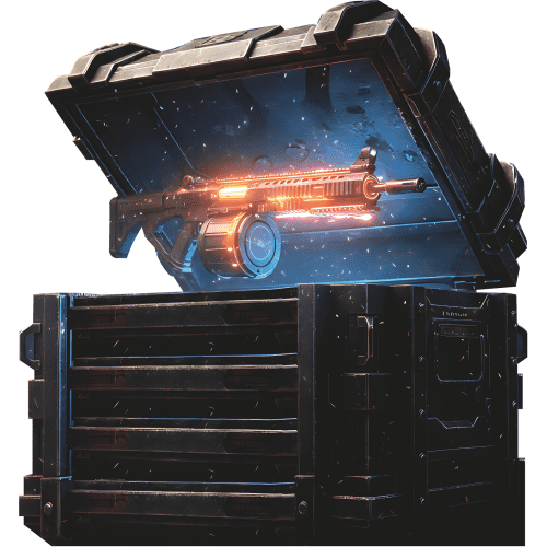 SP13556 Duty Call Rifle Gun Weapon Pack Punch Loot Crate Video Game Prop Cardboard Cutout Standee Standup