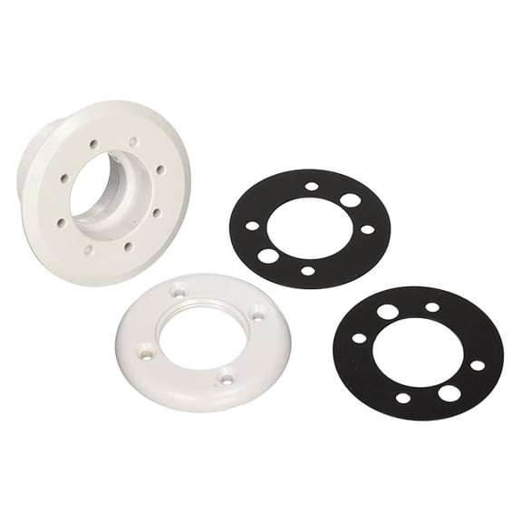 SP1411 Inlet Fitting - 1.5 Inch FIP Pool & Spa Replacement Part with Face Plate & Screws
