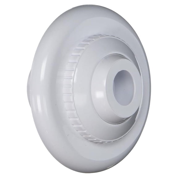 SP1422D White 3/4-Inch Opening Large Hydrostream Extended Flange Directional Flow Inlet Fitting with 1-1/2-Inch Slip Thread
