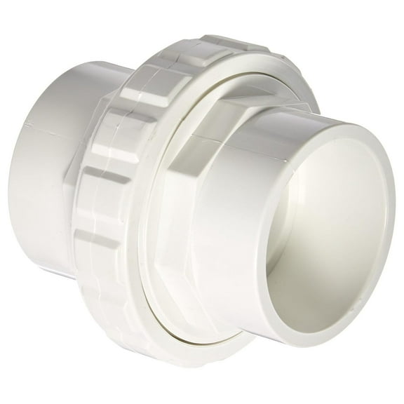 SP14982S 2-Inch Socket White PVC Flush Female Socket Union