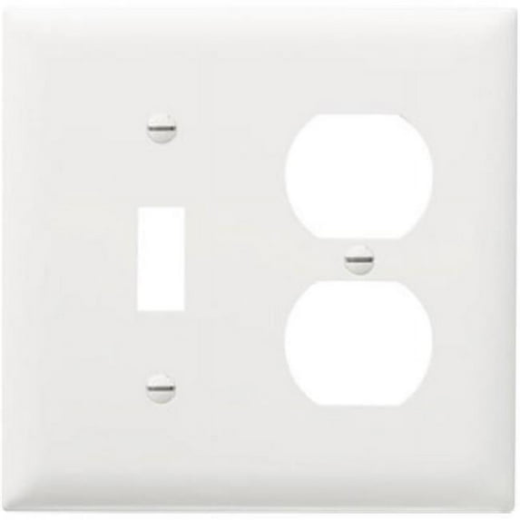 SP18WU Urea Wall Plate, White