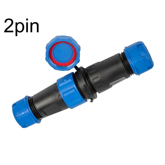 SP21 4-Pin Pair Panel Mount Waterproof Connector Plug Socket Wire Connector 30A