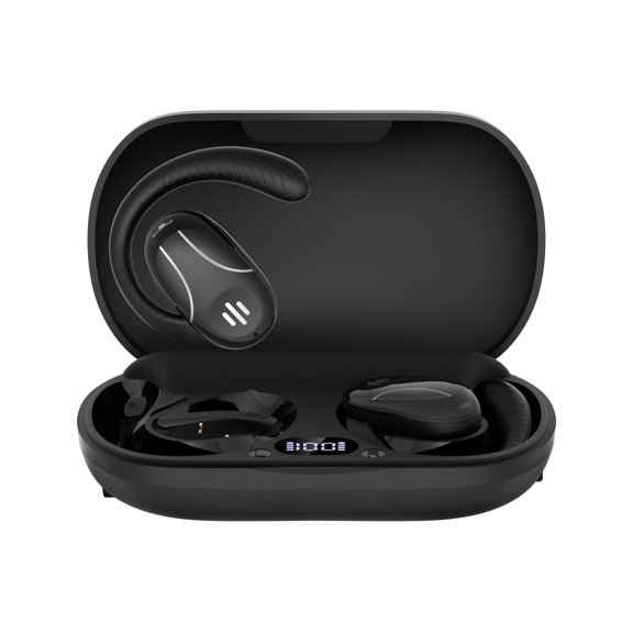 SP30 AI Language Translator Earbuds Support 144 Languages Two-Way Translator Real-Time 3-in-1 Ear-hook Translator headphones for Travel and Business(Black)