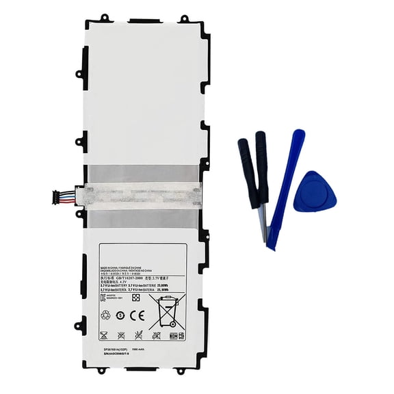 SP3676B1A(1S2P) SP3676B1A Replacement 3.7V 7000mAh Battery For Galaxy Tab 2 10.1 GT-P7510 GT-7511 GT-N8010 GT-P5100 GT-P5110 GT-N8000 GT-P5113 GT-N8013 With Free Tools