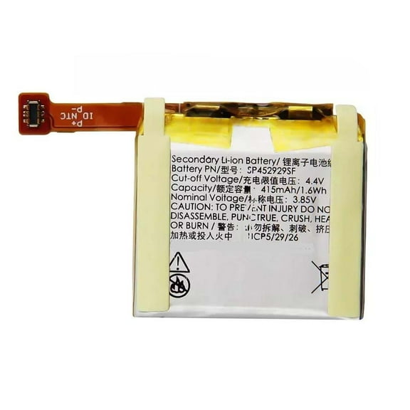 SP452929SF 3.85V 415mAh Replacement Battery for Pro 4G SmartWatch 1ICP5/29/26