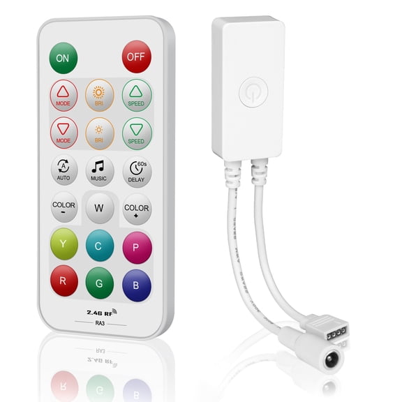 SP643E Bluetooth RGB LED Controller APP 2.4G Remote Music Sync Dimmer
