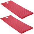 thumbnail image 1 of SPA Massage Table Bed Linen Sheet Cover Mattress Pad for Beauty Salon with Hole Fit Beds Within 75x28inch () , Red, as described, 1 of 8